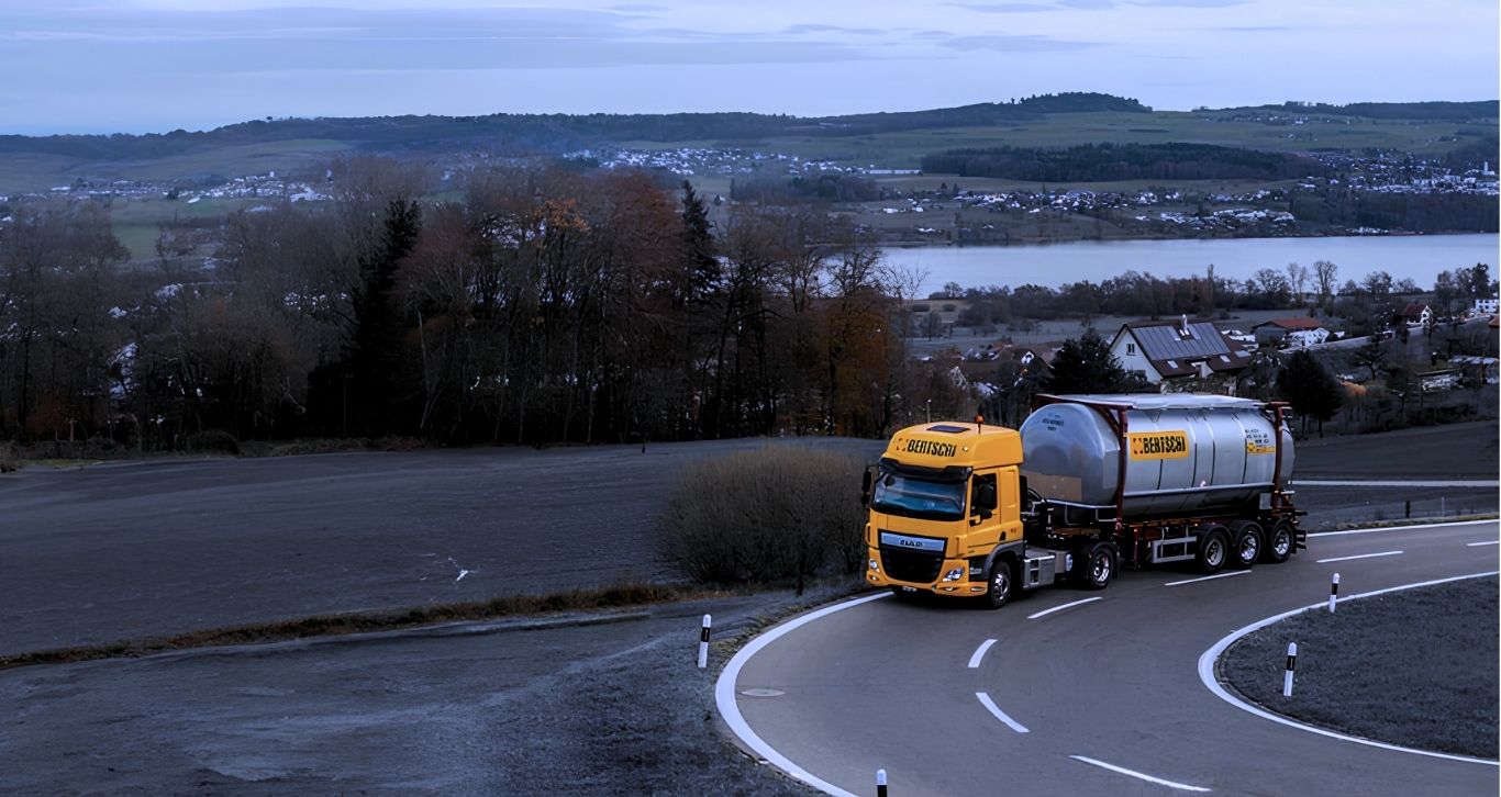 Giant Transporter ISO tank logistics operations in Indonesia